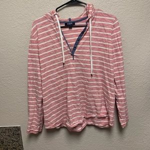 Striped hoodie